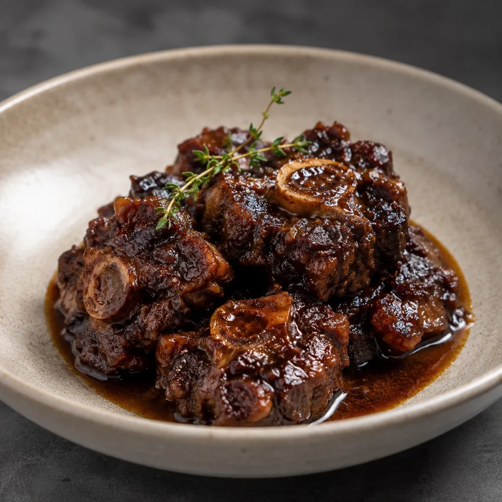Slow-cooked oxtail from A+G International Cuisine